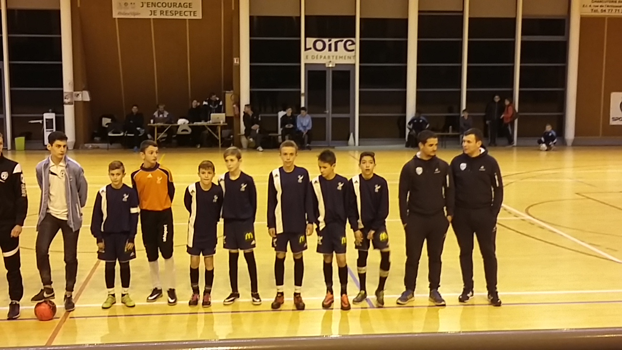 Les U13 remportent le tournoi de l’Est Roannais