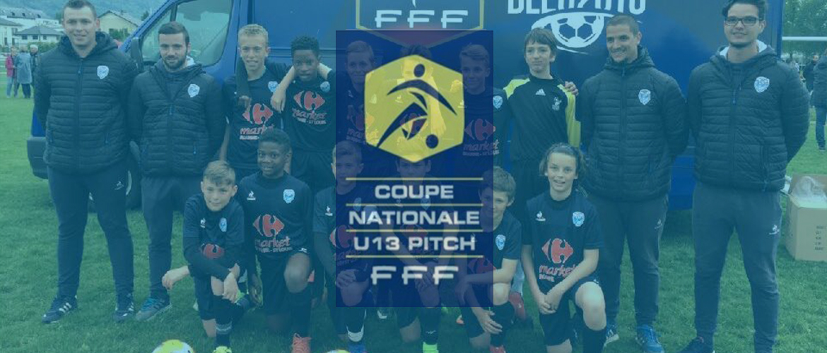 Les U13 sur le podium Régional de la Coupe Pitch!