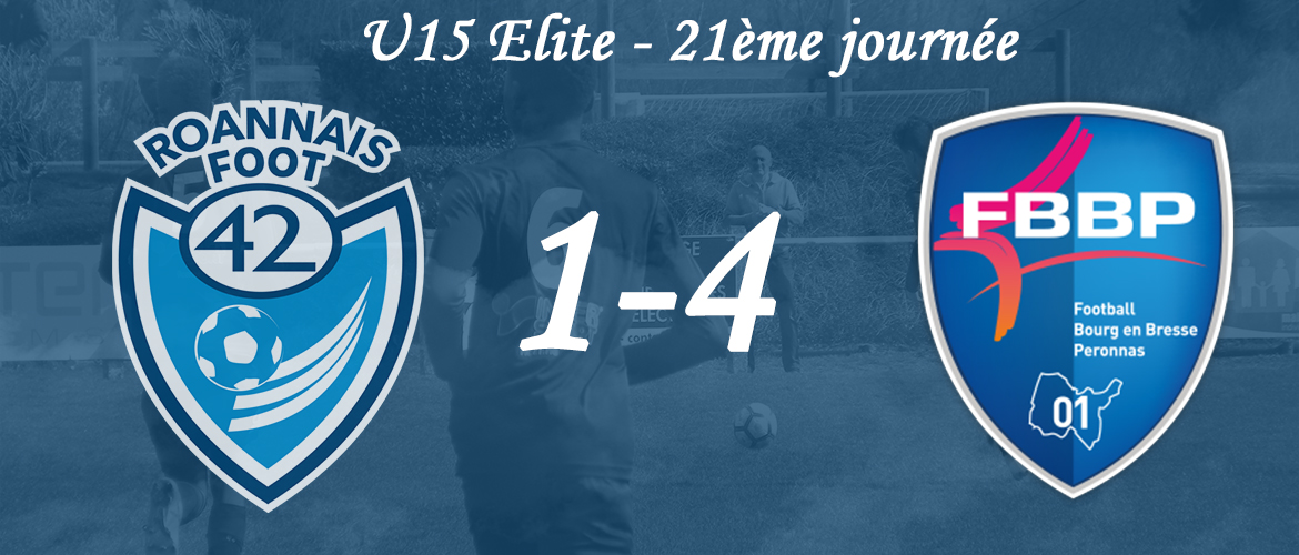 U15 Elite : une dernière journée décisive !