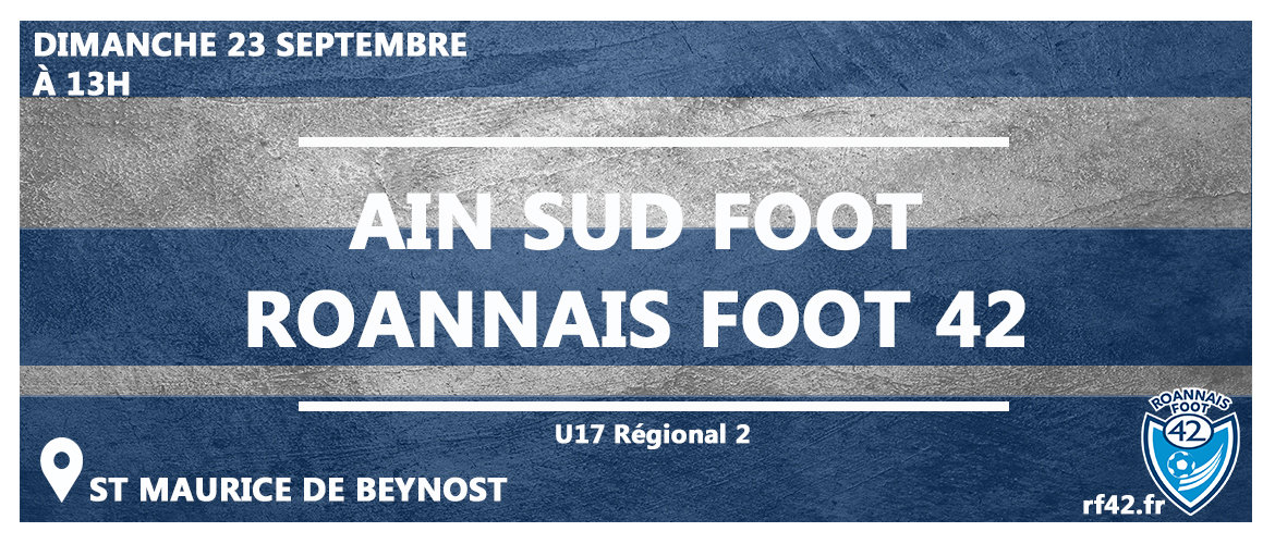 U17 R2 : jamais deux sans trois ?