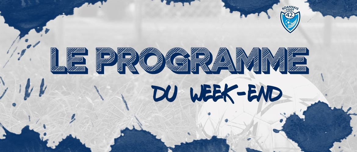 Le programme du week-end du 2 et 3 Octobre