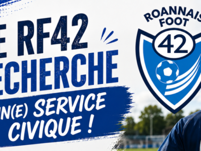 Service Civique à Roanne : le Roannais Foot 42 recrute